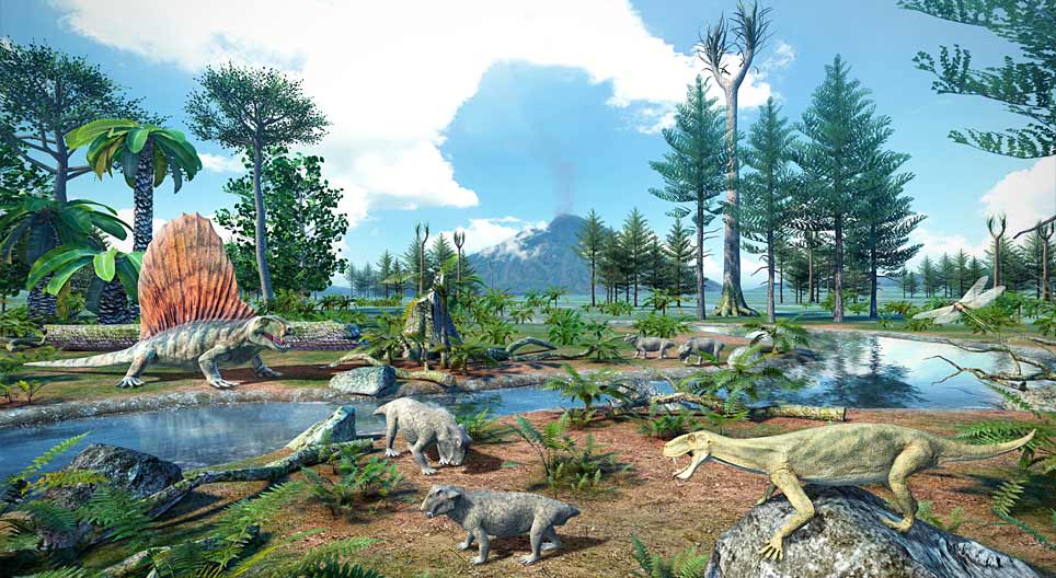 Пермийн галавын амьдрал