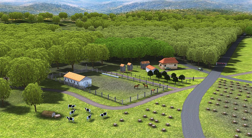 Тусгаарлагдсан суурин (ой хамгаалагчийн байшин)