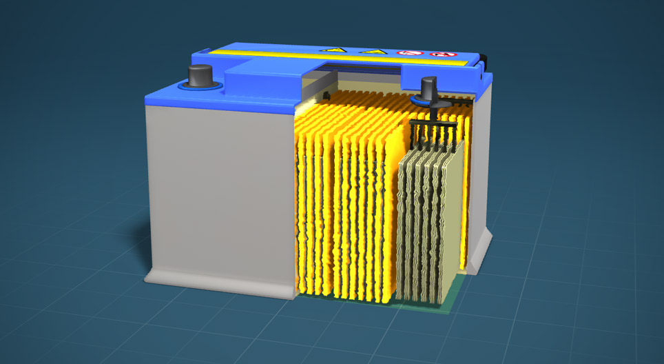 Хартугалга-хүчлийн батарей