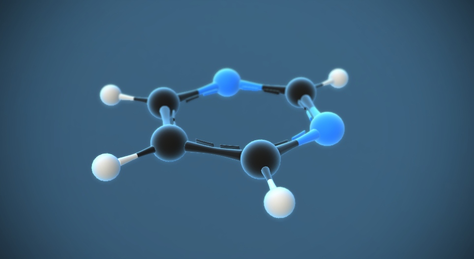 Пиримидин (C₄H₄N₂)