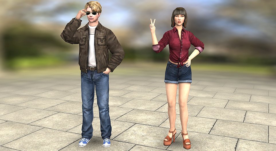 Хувцас (Баруун Европ, 1990-ээд он)