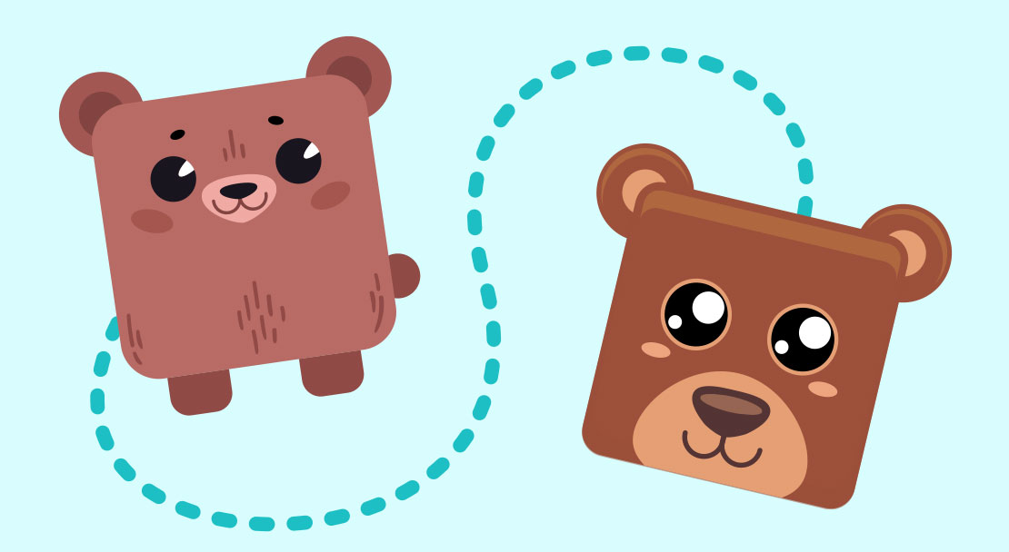 Animal heads