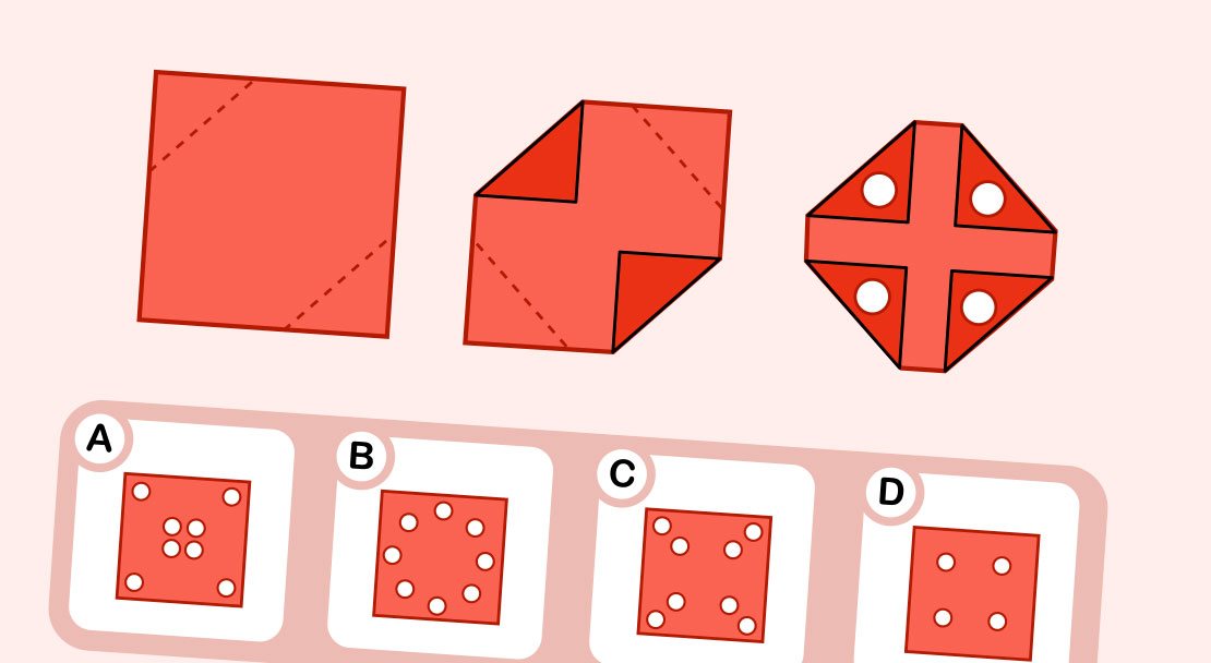 Paper cutting quiz