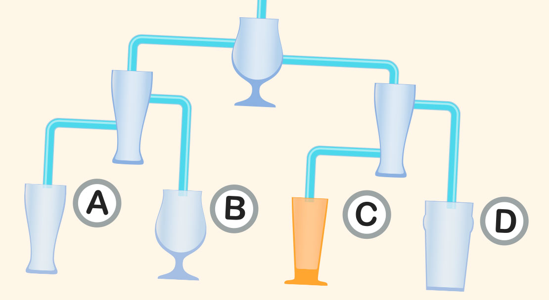 Fill the glasses