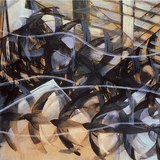Giacomo Balla: Flight of the Swallows (1913, Futurism)