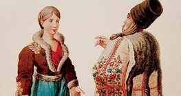 Korabeli jobbágyviselet