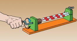 A parafa dugó többszöri körbeforgatása egyre nagyobb hőmérséklet-változást eredményez