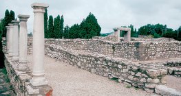 Az egykori római település, Aquincum romjai