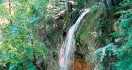 A Szinva-patak vízesése Lillafüred mellett