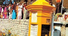 Kőrösi Csoma Sándor síremléke Darjeelingben