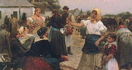 Deák-Ébner Lajos: Baromfivásár