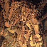 Marcel Duchamp: Lépcsőn lemenő akt (1912, kubizmus és futurizmus)