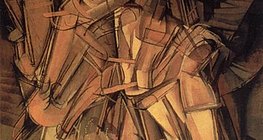 Marcel Duchamp: Lépcsőn lemenő akt (1912, kubizmus és futurizmus)