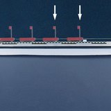 Towing a small car with weight