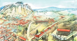 Az athéni Akropolisz az Agorával 