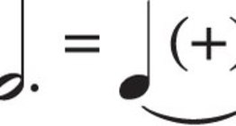 Pontozott félhang hossza