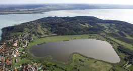 A Tihanyi-félsziget a Belső-tóval