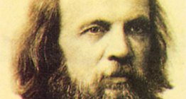 Dimitrij Ivanovics Mengyelejev (1834–1907) orosz kémikus