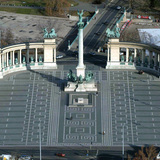 Heroes' Square, Budapest, Hungary