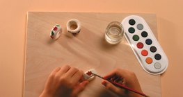 Szalvétagyűrű készítése sógyurmából – 3. lépés