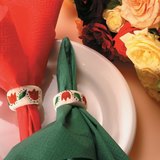 Szalvétagyűrű készítése sógyurmából – 4. lépés