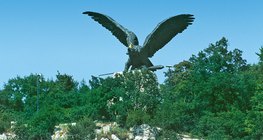 Turulszobor Tatabányán