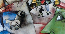 Marc Chagall: Én és a falum (1911, szürrealizmus)