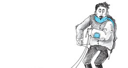 Petőfinek üres a zsebe, ennélfogva a hasa is, de legalább szánkója van