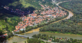 A Tisza és a Bodrog találkozása Tokajnál