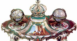 Marie Antoinette tintatartója (18. sz., rokokó)