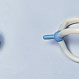 Space-filling and ball-and-stick models of nitrogen molecule