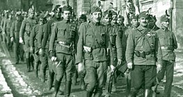 A nemzeti hadsereg egyik egysége