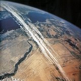 Jet stream above the Red Sea