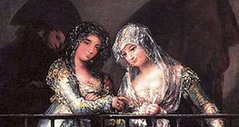 Goya: A balkon (1810–1815, impresszionizmus)