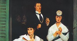 Manet: Az erkély (1868, impresszionizmus)