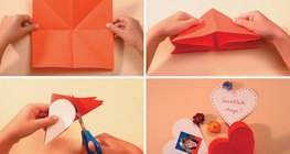 Üdvözlőkártya készítése anyák napjára