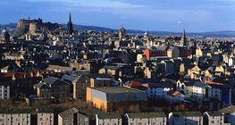 Edinburgh látképe