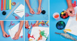 Papírsárkány készítése