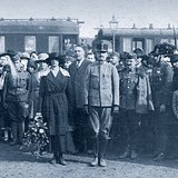 IV. Károly feleségével második visszatérési kísérlete alkalmával (1921)