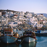 A port in Paros