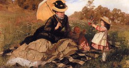 Benczúr Gyula: Koszorút a mamának