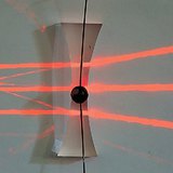 A szórólencsén áthaladó fénysugarak