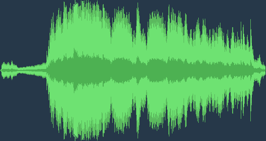 The sound of a toilet flush