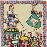 Trubadúrok egy miniatúrán