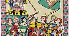 Trubadúrok egy miniatúrán