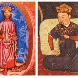 IV. Béla magyar király és Dzsingisz kán mongol hadvezér