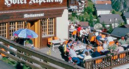 Hegyvidéki szálloda Svájcban