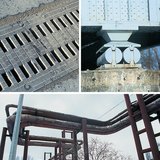 How is thermal expansion taken into account in the design of bridges and pipelines?