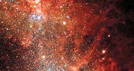 Születő csillagok egy közeli törpegalaxisban