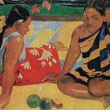 Paul Gauguin: Two Women of Tahiti (1892, Post-Impressionism)